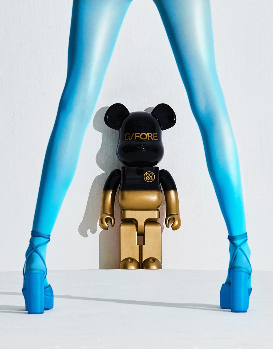 【G FORE】 BEARBRICK CREWNECK (UNISEX) /追跡付 지포어 | BEARBRICK CREWNECK(UNISEX)