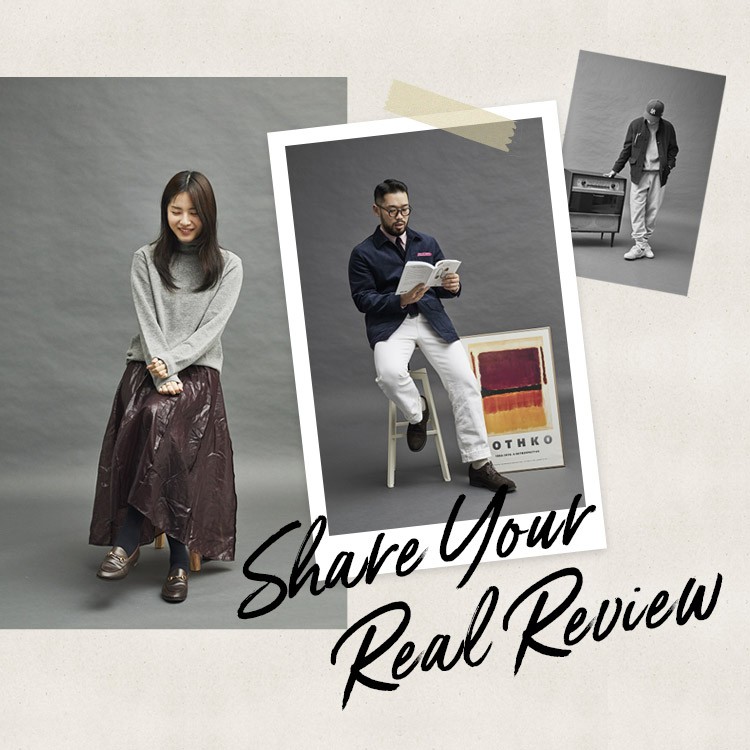 Share Your Real Review (기간한정 10%OFF)